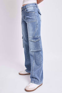 Ymi - Junior High Rise Skater Straight Leg Jeans