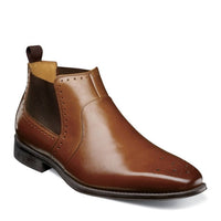 STACY ADAMS Men's Perrin Chelsea Mid Boots in congnac - men's boots
