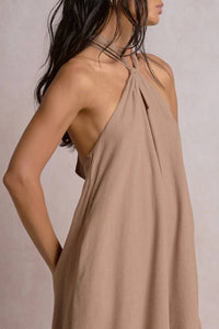 Elan - Santorini Halter Mini Dress
