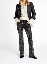 DRIFTWOOD Eva Boot Cut Jeans in phantom hallucination - women's jeans - view 5