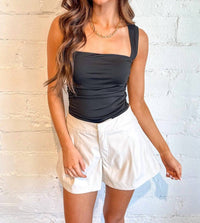 Cotton Candy La - Perfect Square Neck Top