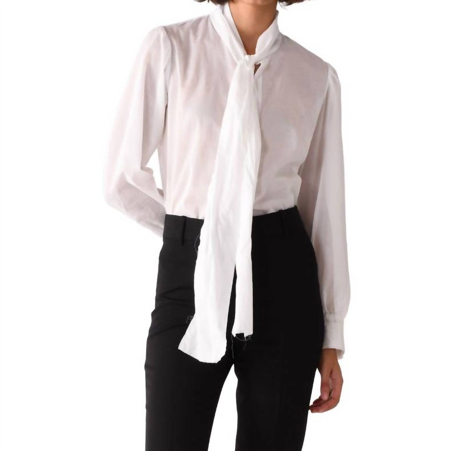 Cissa - Bow Tie Blouse