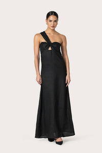 Lusana - Sutton Linen Maxi Dress