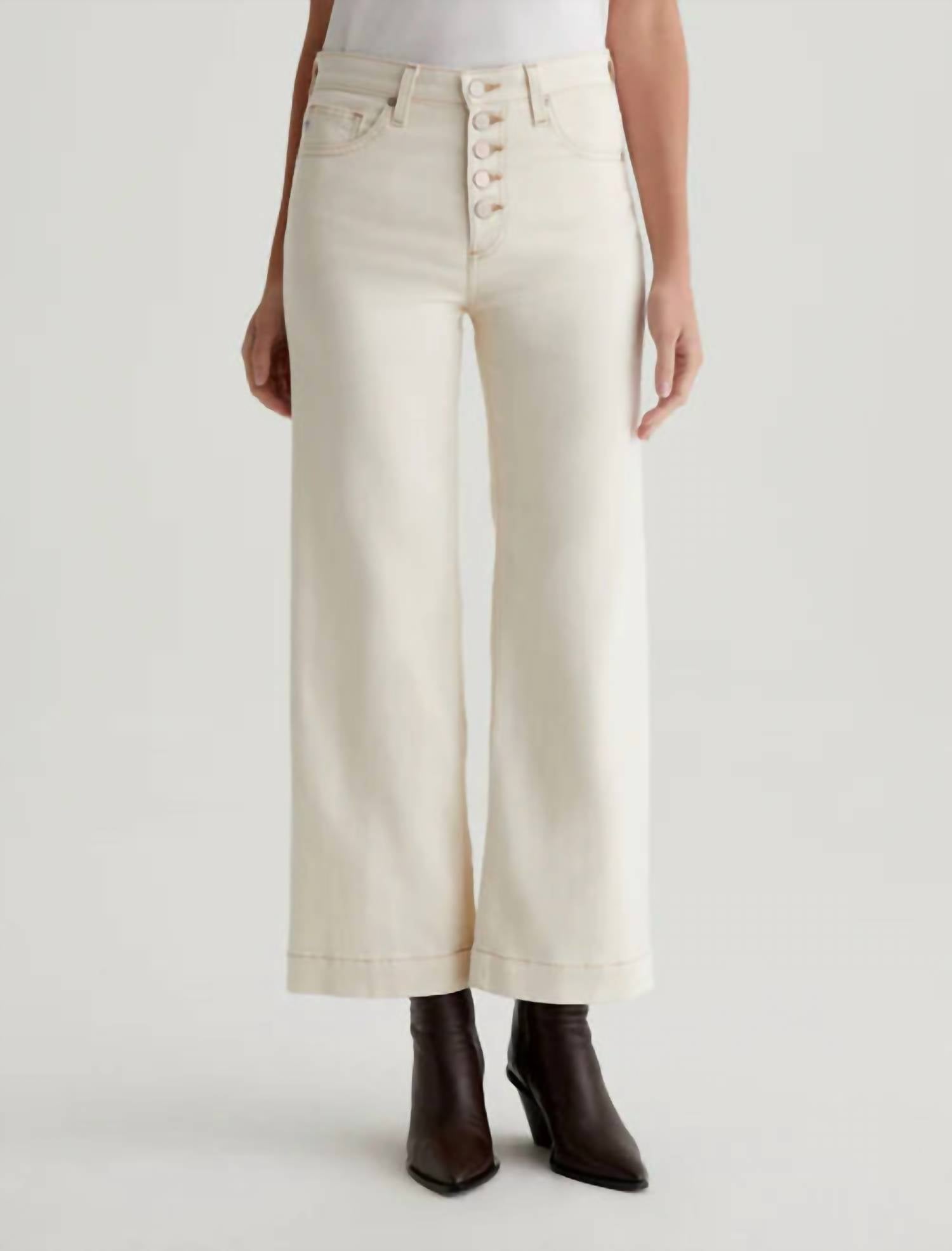 Ag Jeans - Saige Wide Leg Crop Jean