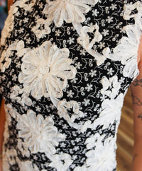Aureum - Embroidered Twill Mini Dress