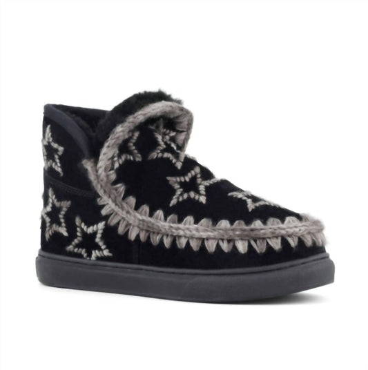 Mou - WOMEN'S ESKIMO SNEAKERS WITH WOOL STARS