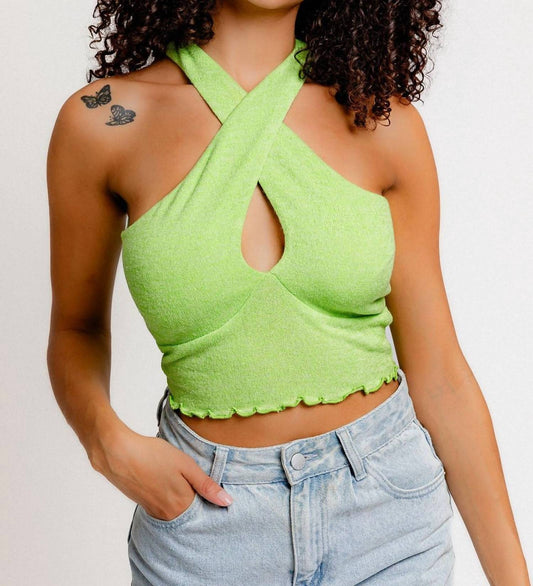 Le Lis - Criss Cross Crop Top