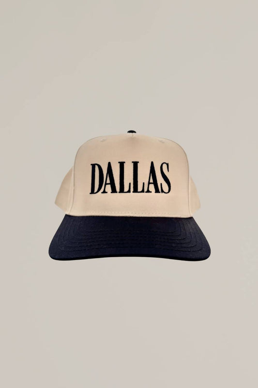 The Happiest - Dallas Canvas Trucker Hat