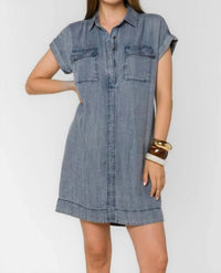 Velvet Heart - Starla Button Up Mini Dress