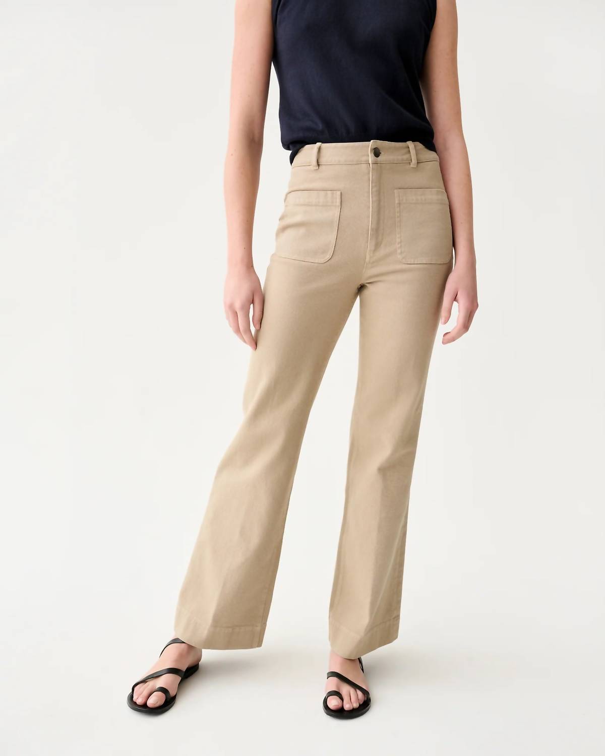Ann Mashburn - Camille Patch-pocket Jean
