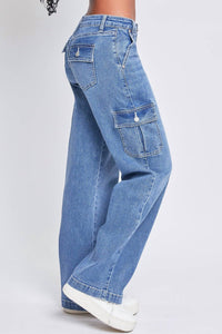Ymi - Junior Low Rise Straight Leg Jeans