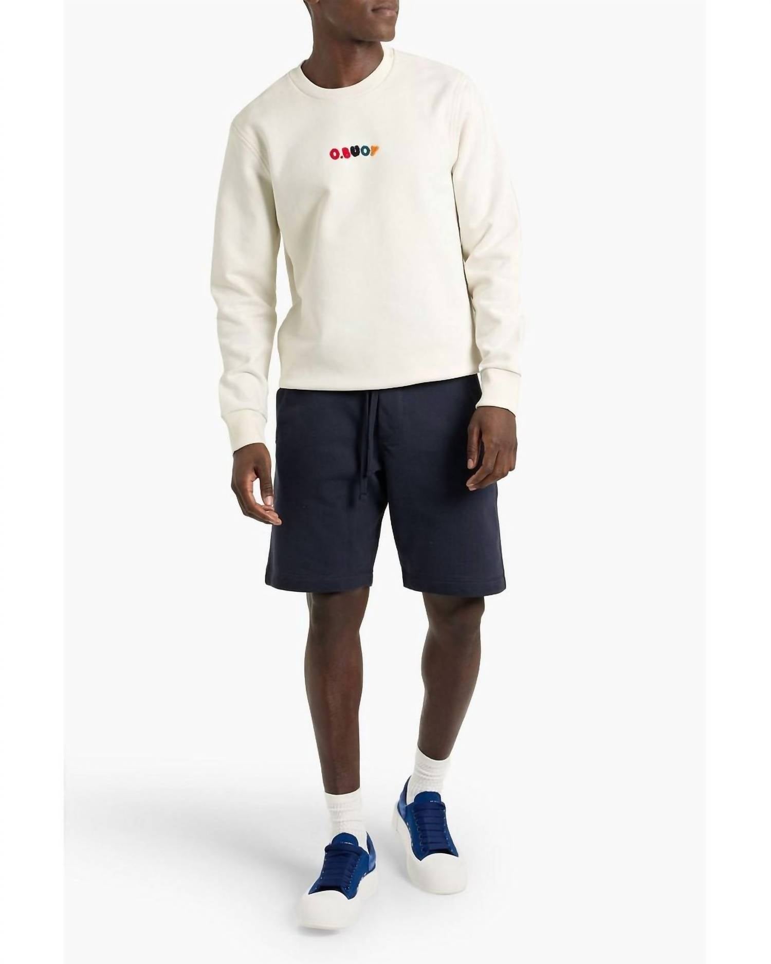 Orlebar Brown - Stevenson Flocked Sweatshirt