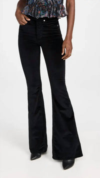 Veronica Beard - Sheridan Velvet Bell Bottom Pants