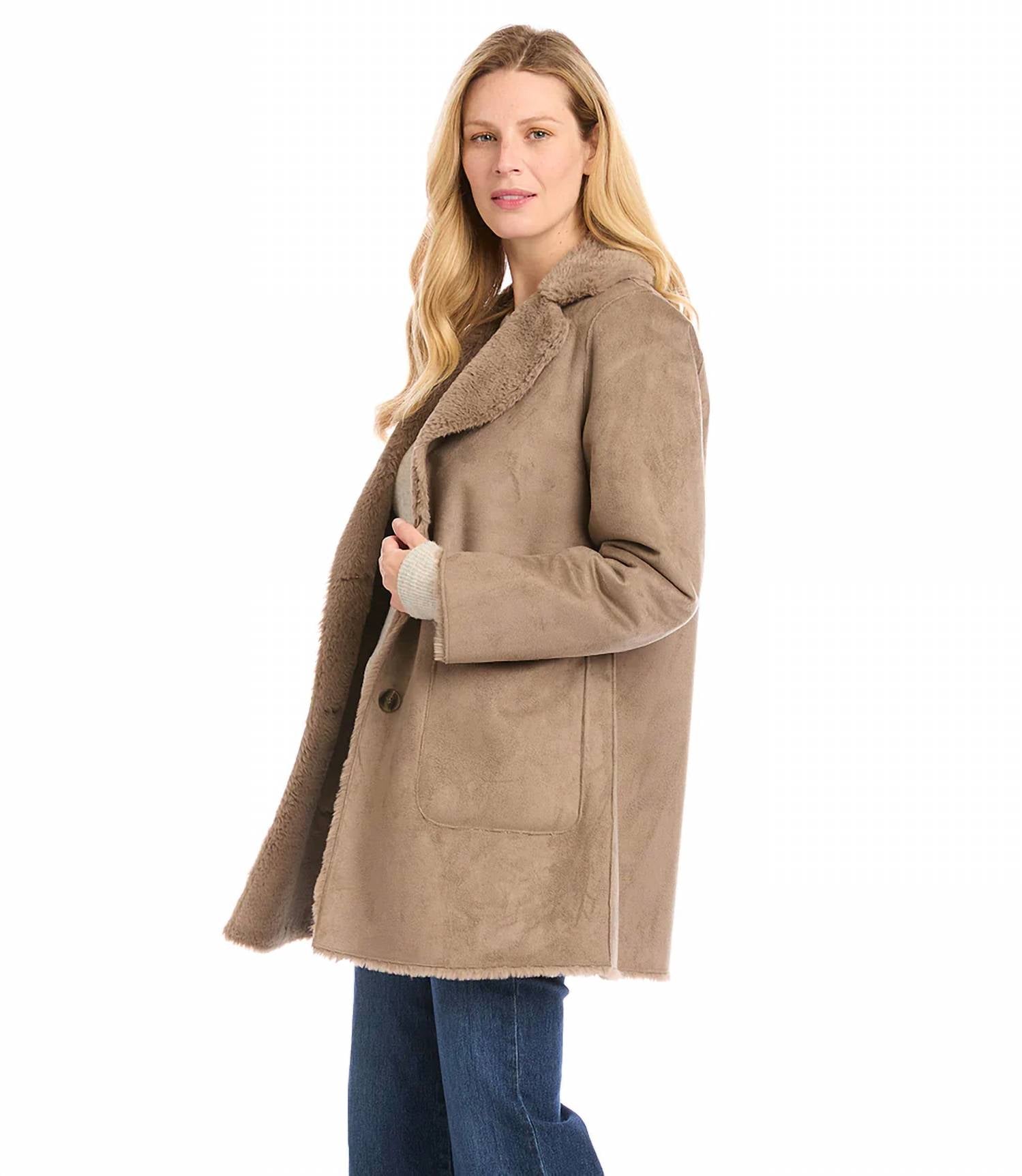 Karen Kane - Trinity Faux Fur Coat