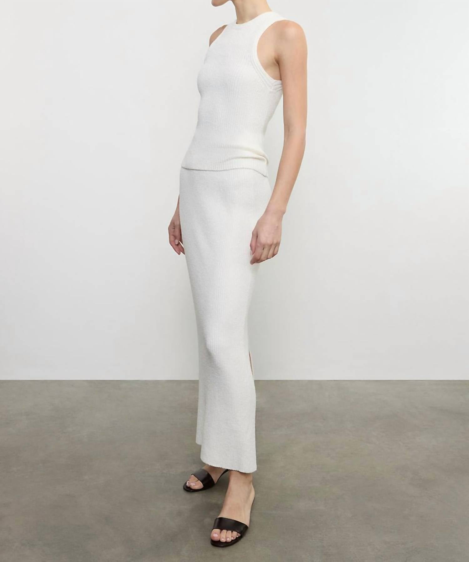Enza Costa - Boucle Knit Tank Top