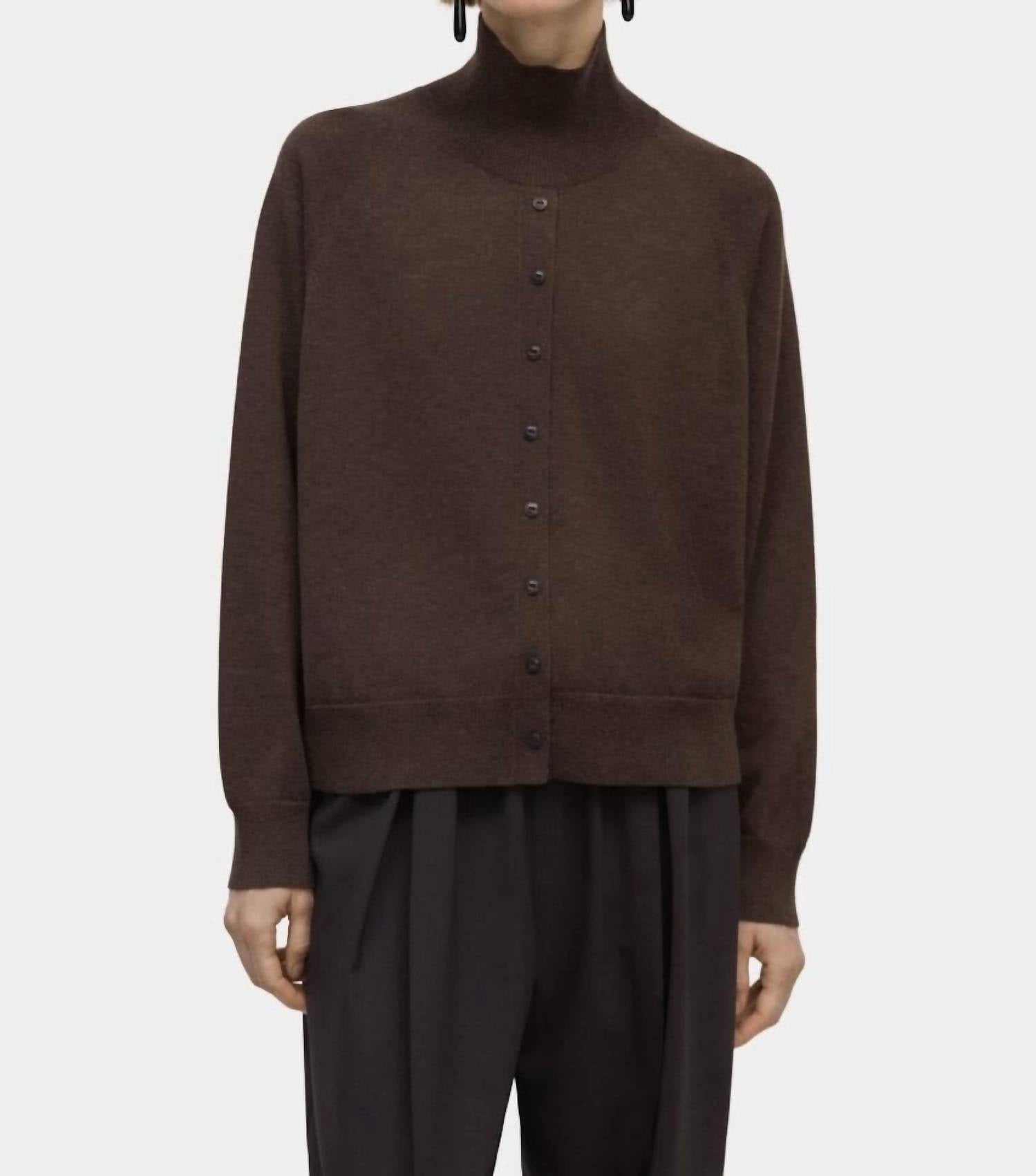 Cordera - Merino Wool Buttoned Sweater