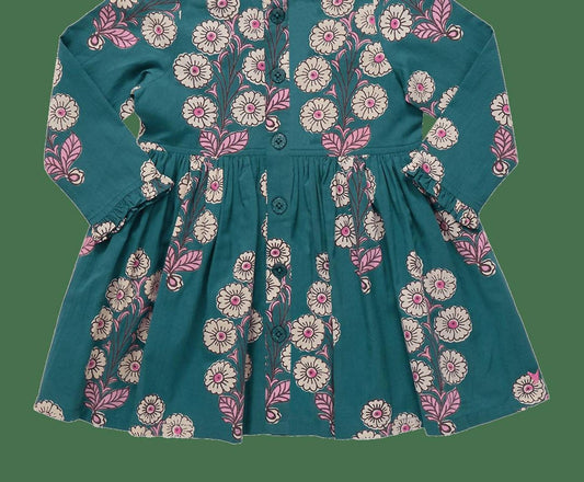 Pink Chicken - Girl's Autumn Dress