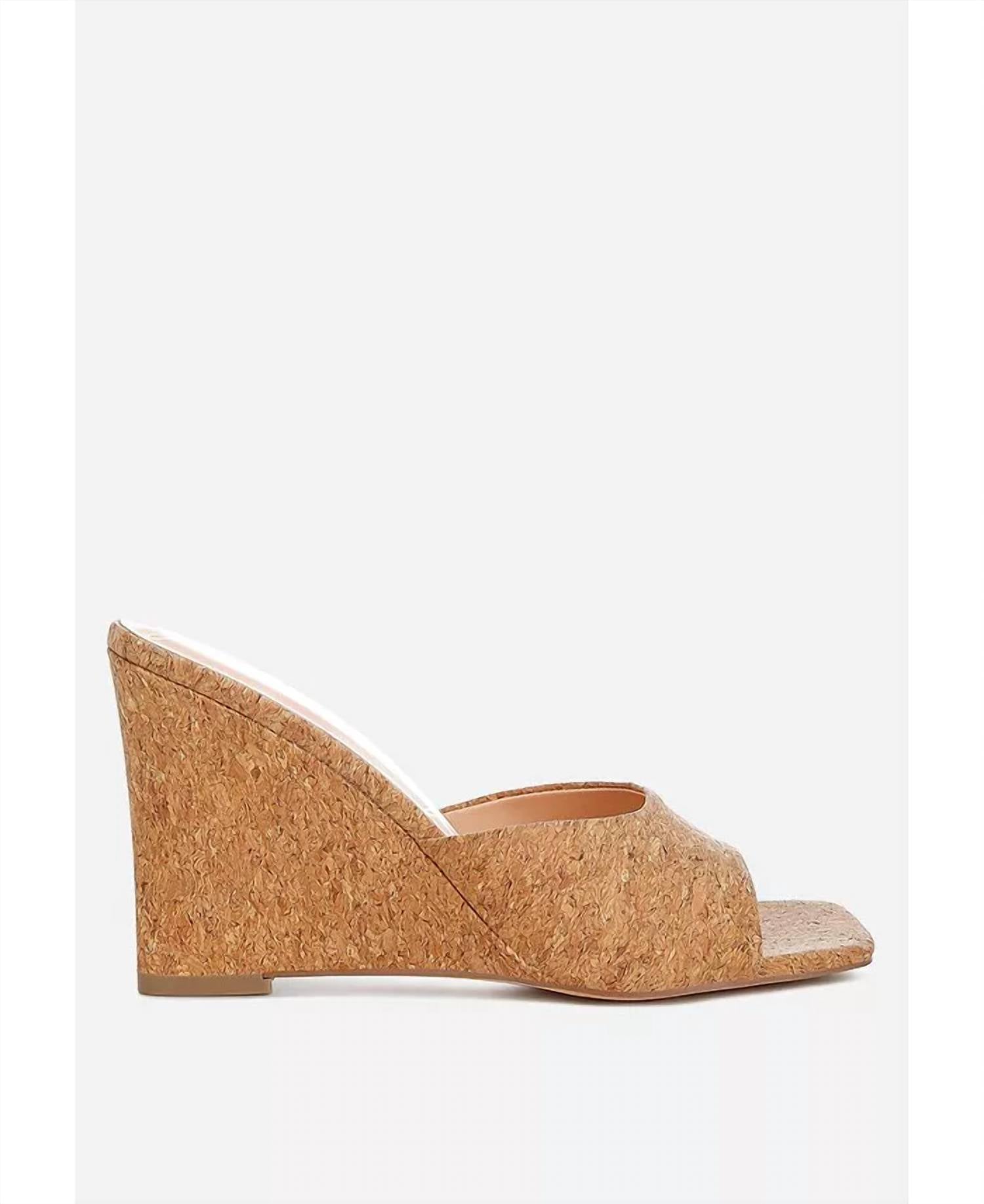 London Rag - Women's Shiloy Cork Wedge