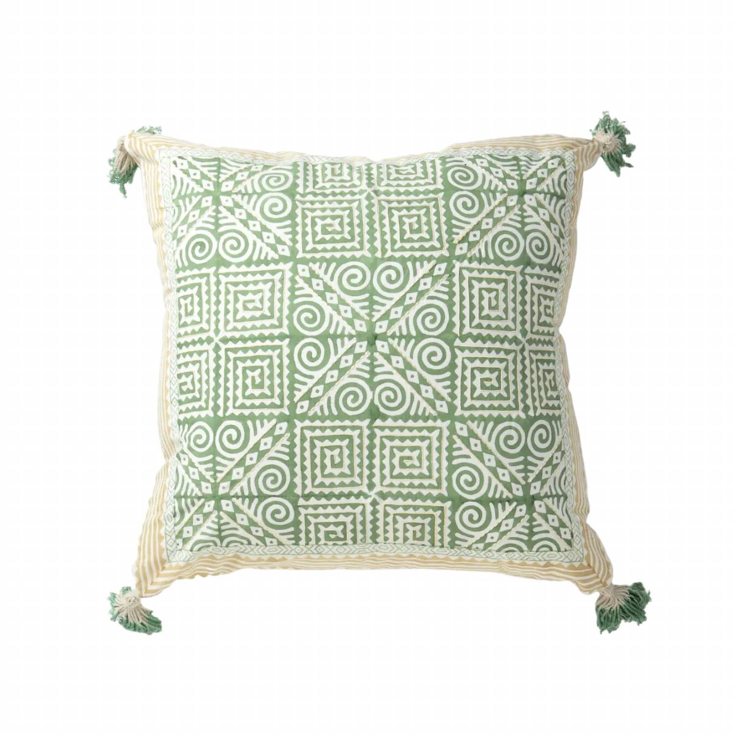 Vvyom - Shuchi Forest Cotton Pillow