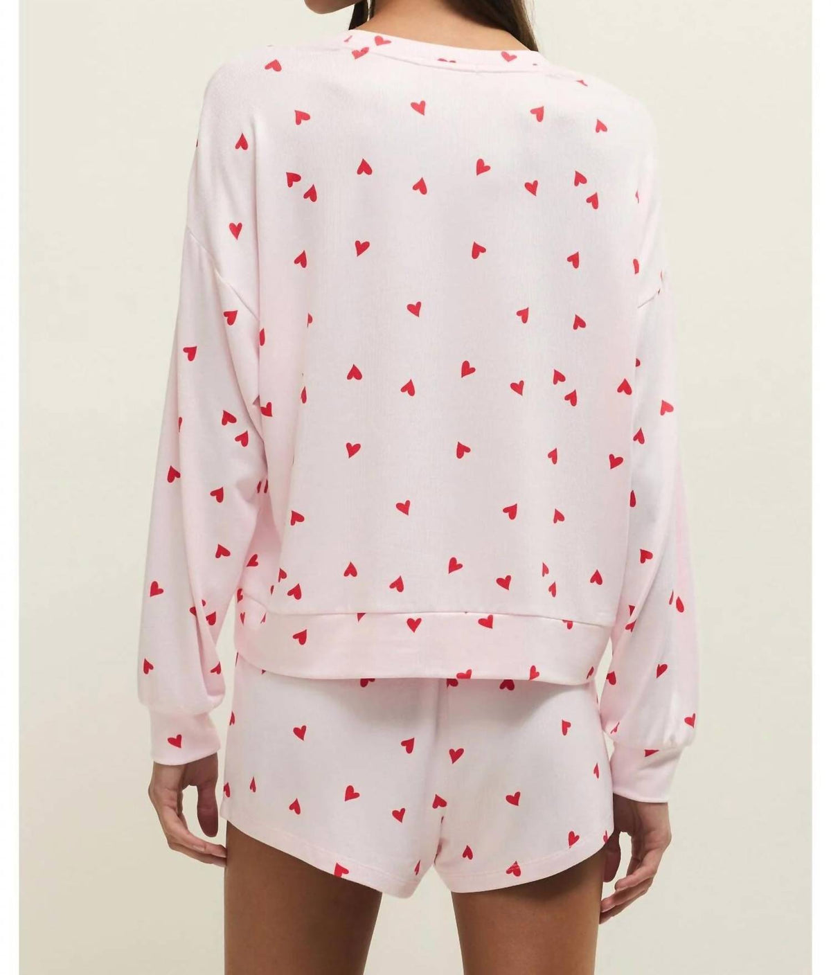 Z Supply - Lounge Mira Heart Long Sleeve Top
