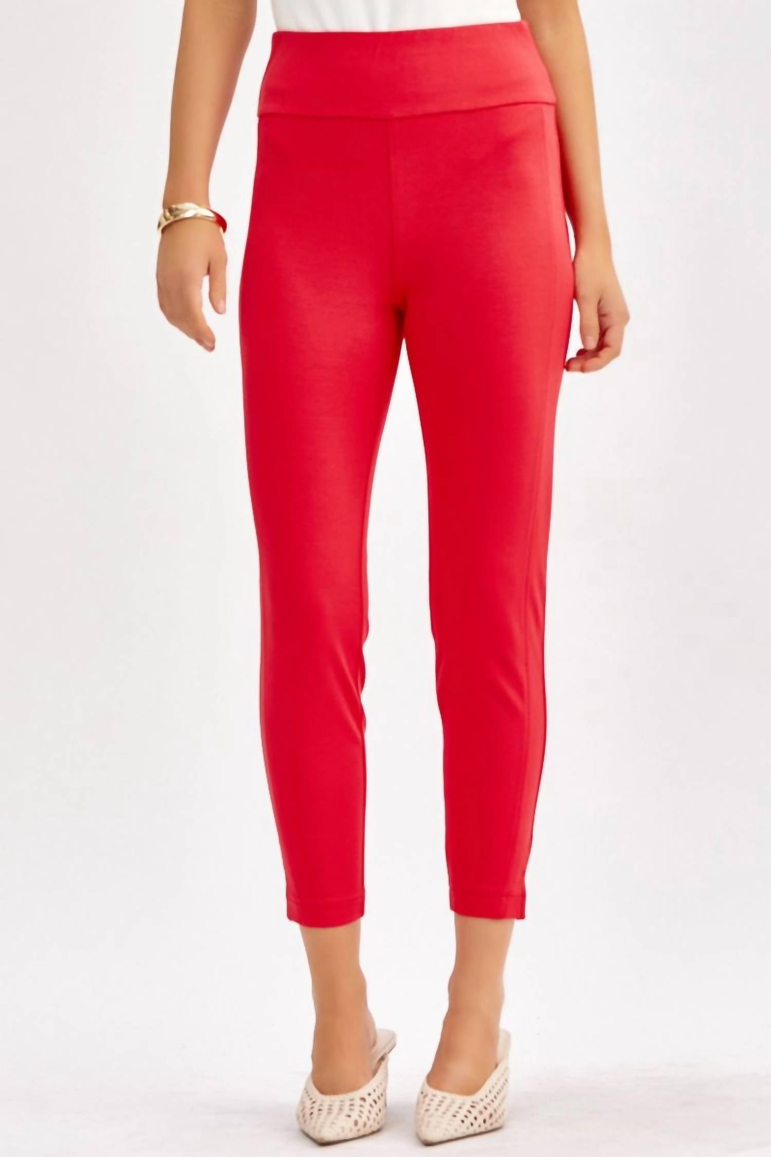 Dear Scarlett - High Waisted Skinny Capri Pants