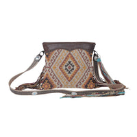Myra Bags - Women's Psychedelic Tones Shoulder Bag