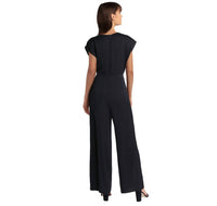 Gigi Parker - Cowl Neck Wide Leg Jumpsuit