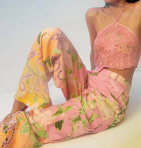 Floral Halter Top