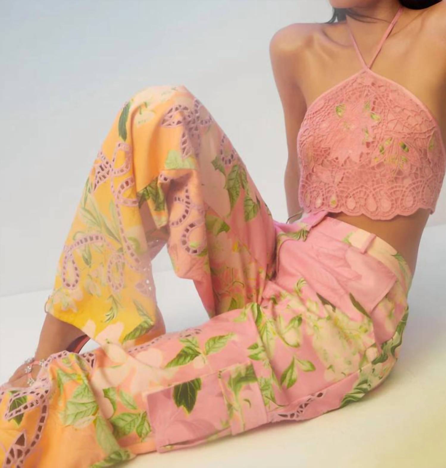 Floral Halter Top
