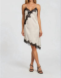 Ellison - Lace Trim Detail Camisole Dress