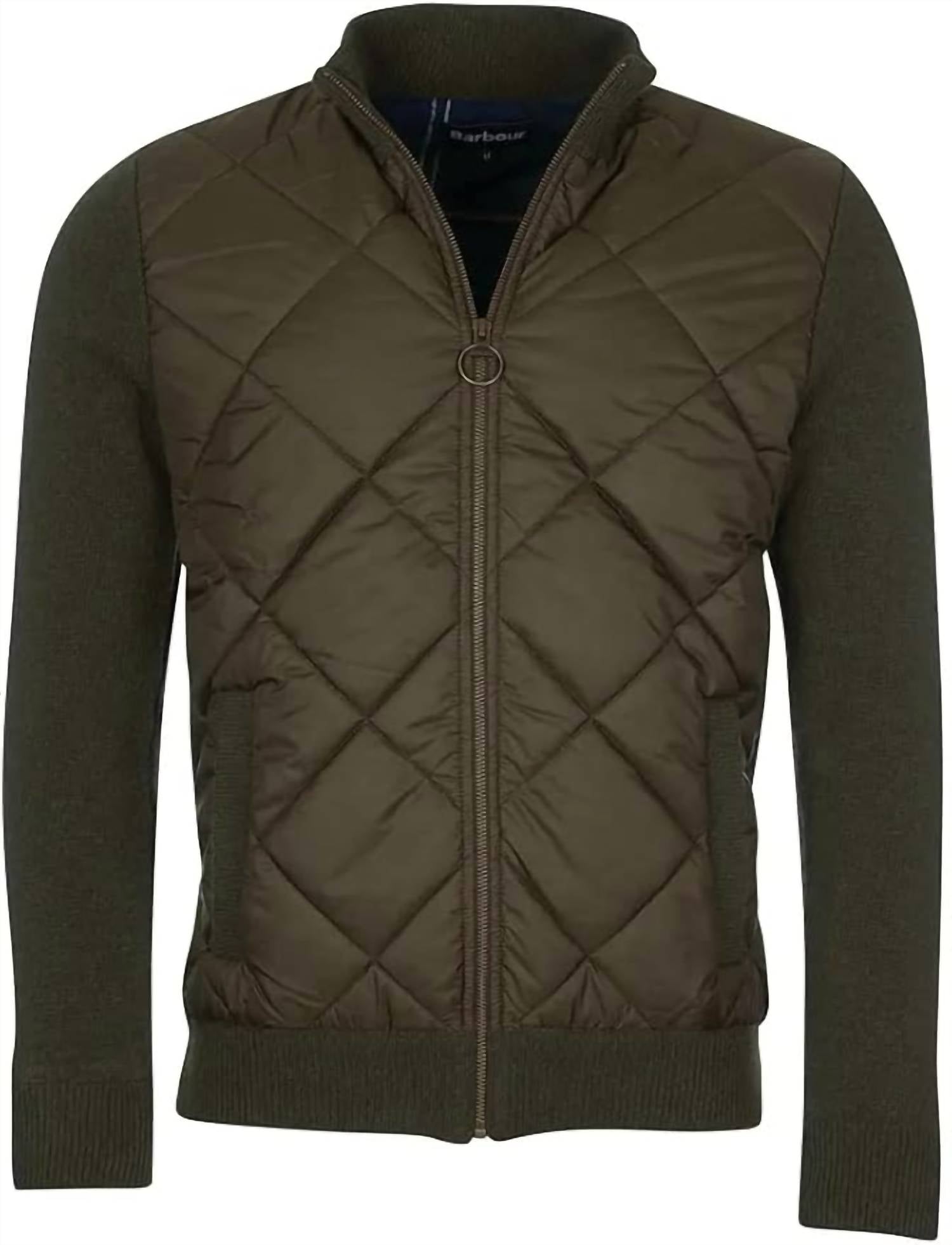 Barbour - Arch Diamond Quilt Knit Jacket