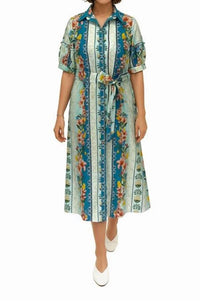 Celina Moon - Sabine Shirt Midi Dress