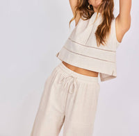 Sage The Label - Sandbar Open-back Top