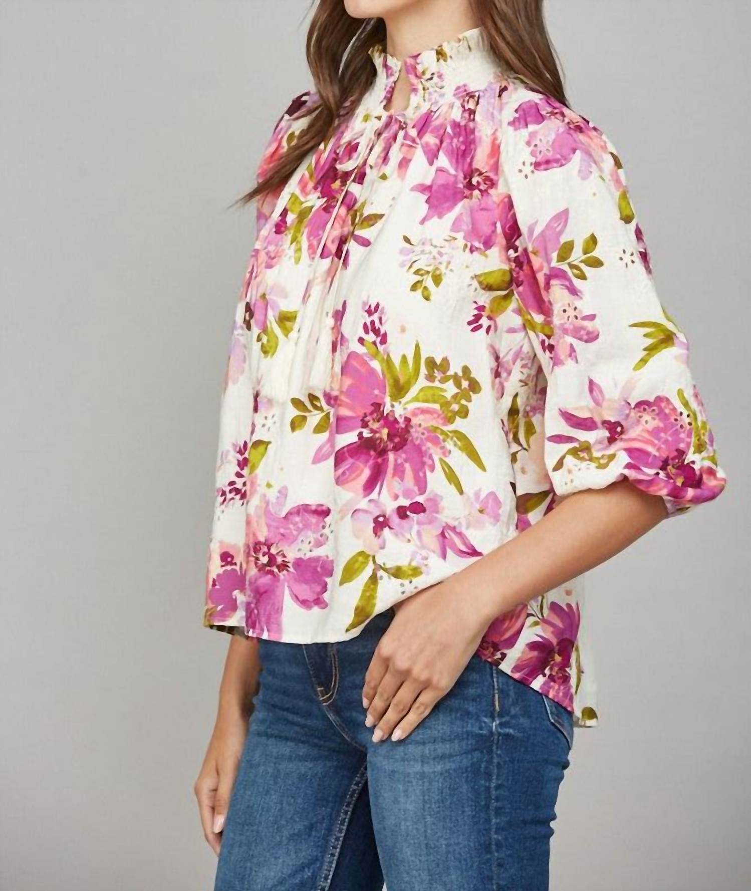 Fate - Dean Floral Blouse
