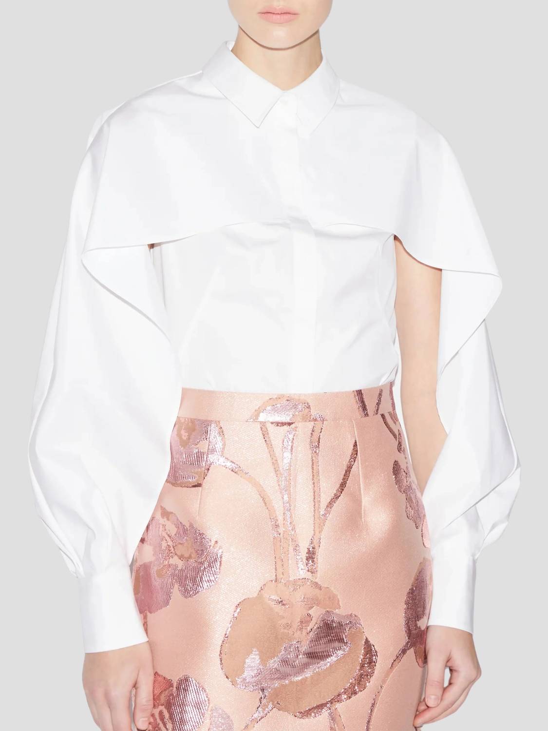 Huishan Zhang - Edwidge Cape Shirt