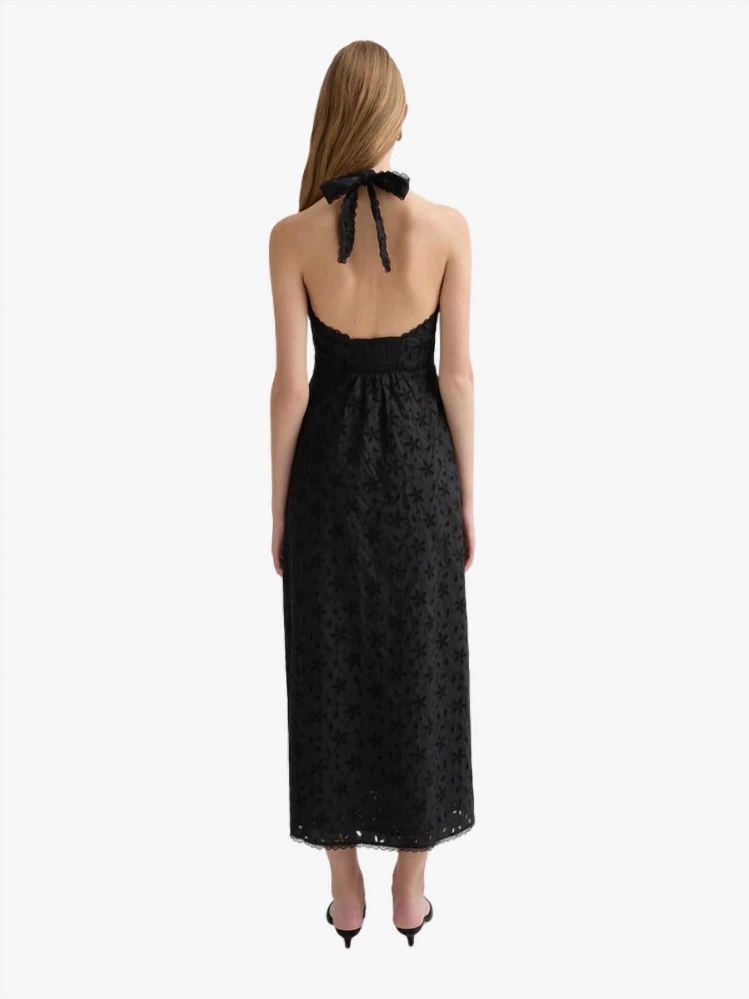 Posse - Salma Halter Midi Dress