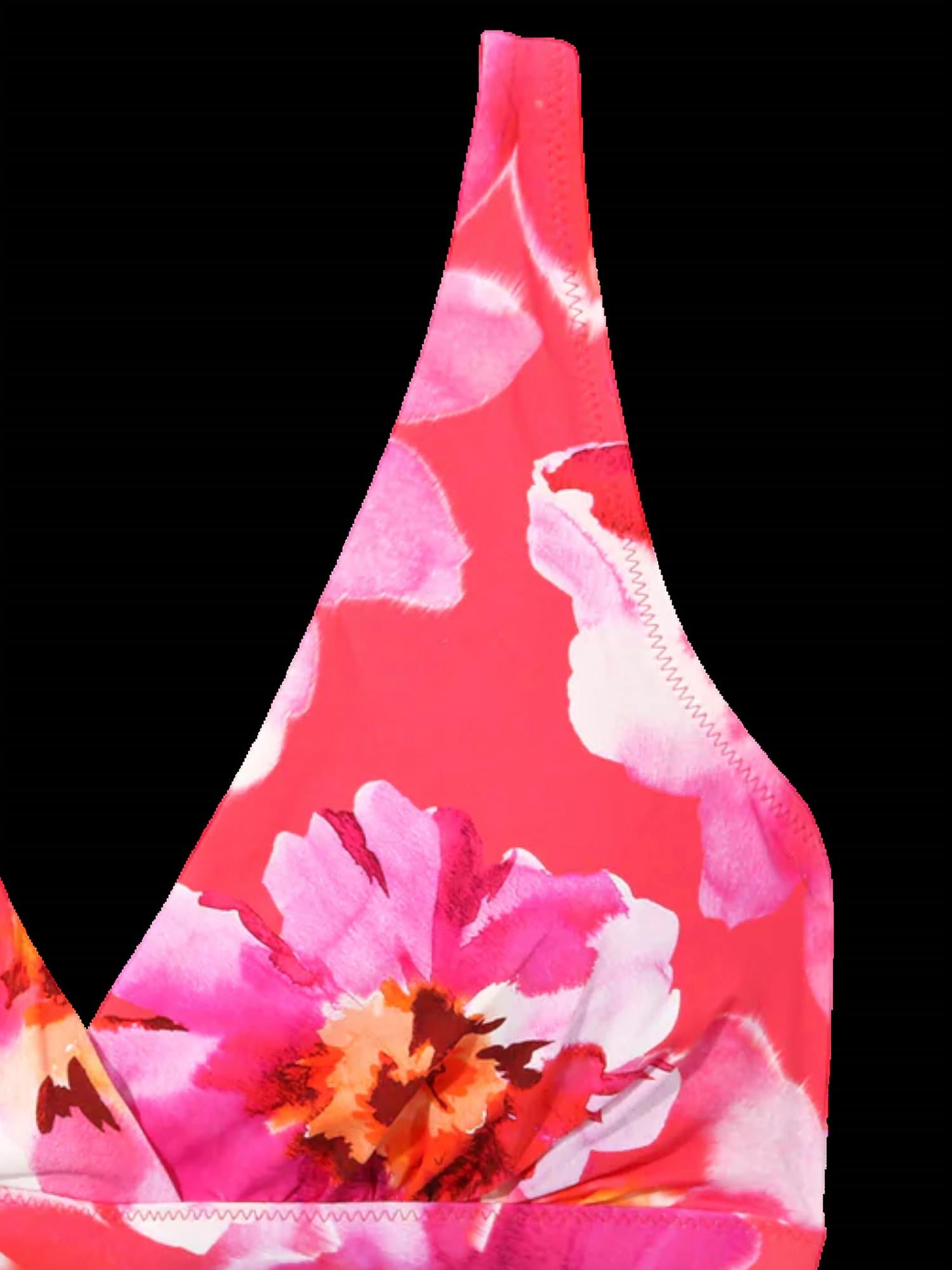Hanky Panky - Women's Floral Plunge Bikini Swim Top