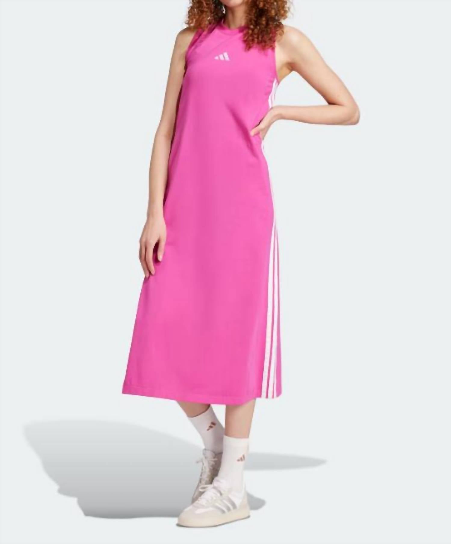 Adidas - Essentials 3-stripes Long Racerback Dress
