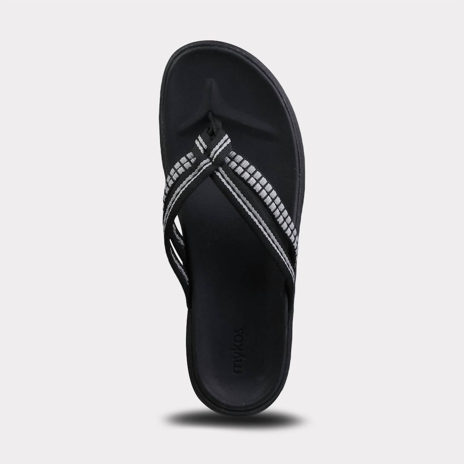Mykos Women's Nami Thong Sandal in black - women's sandal - view 8