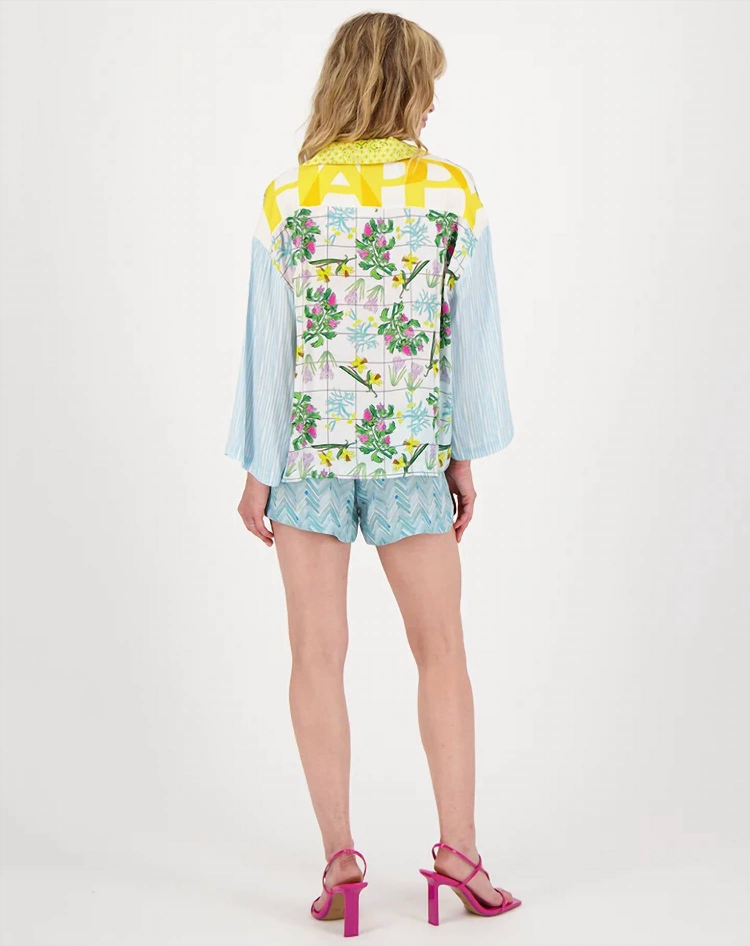 Me369 - Camilla Elastic Waist Shorts