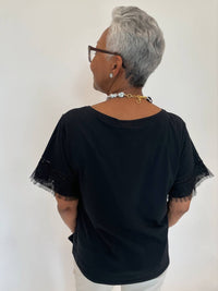 Leo Ugo - Crewneck Lace Tee