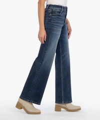 KUT FROM THE KLOTH Wide Leg Jean in expertise - women's jeans - alternate view