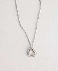 Jack And Jewelz - Women's Heart Slider Pendant Necklace