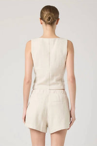 Blanknyc - Square Neck Button Down Vest