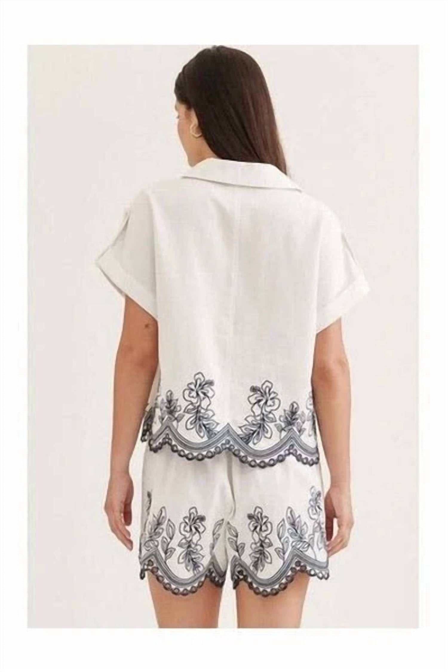 Entro - Luna Lace Embroidered Set