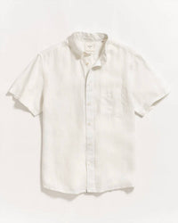 Billy Reid - Short Sleeve Linen Tuscumbia Button Down Shirt
