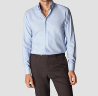 Eton - Solid Wrinkle-free Oxford Shirt