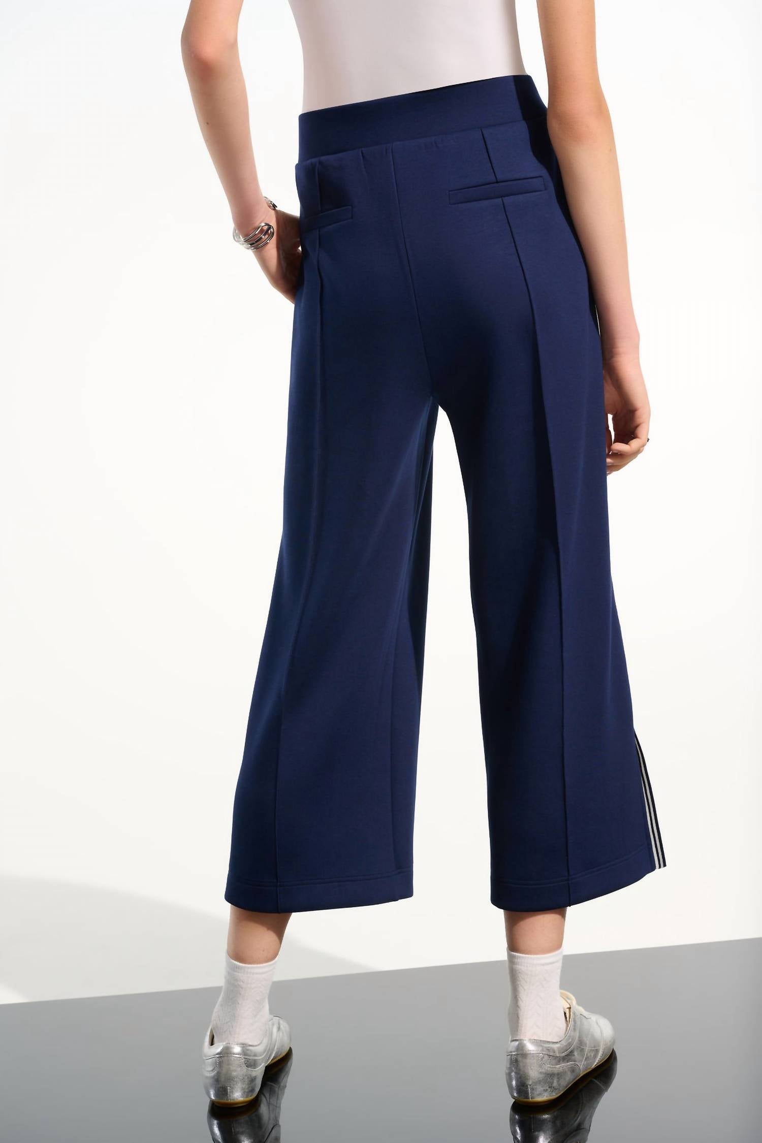 Sympli - Scuba Jersey Pull On Culotte Pant