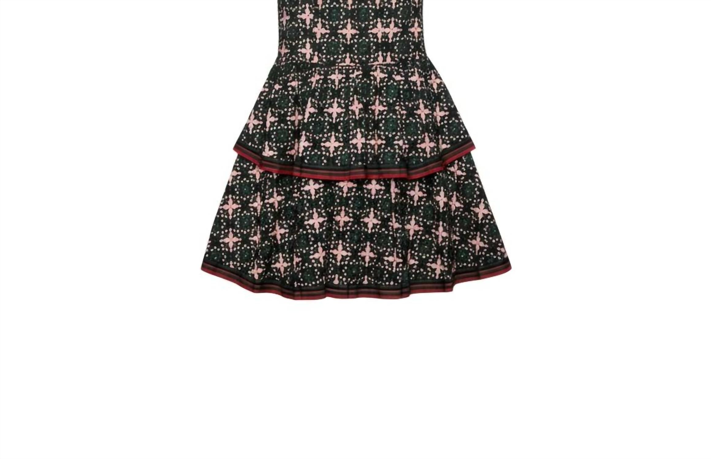 Sincerely Ours - Rina Floral Tile Mini Dress