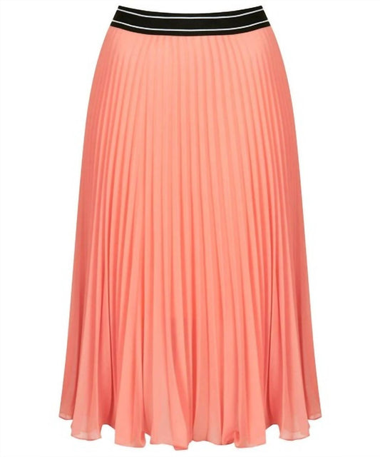 Topshop - Pleated Midi Skirt